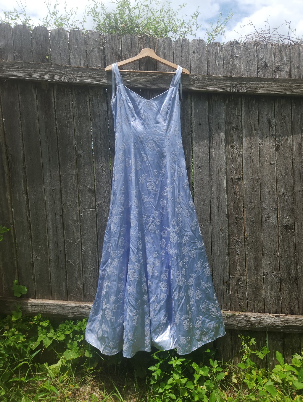 Vintage Zum Zum By Niki Livas Powder Blue Gown